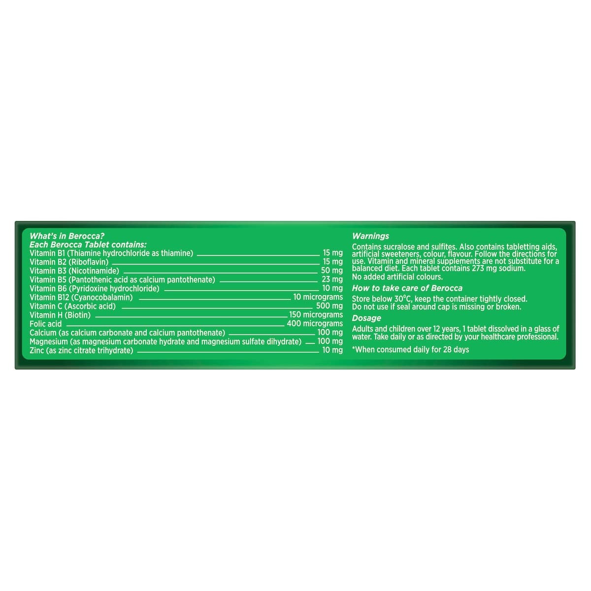 Thumbnail Berocca Energy Mango & Orange 15 Effervescent Tablets