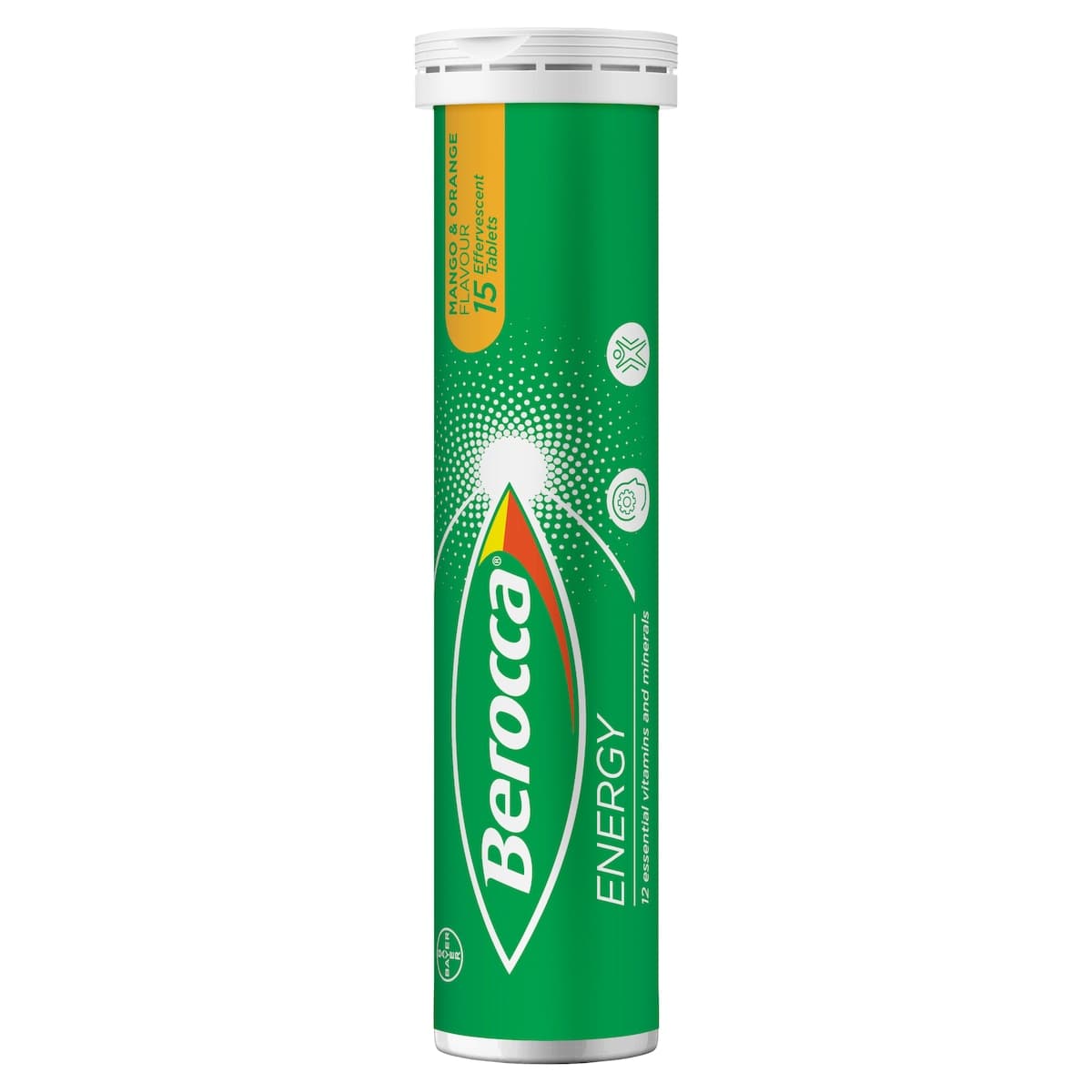 Thumbnail Berocca Energy Mango & Orange 15 Effervescent Tablets