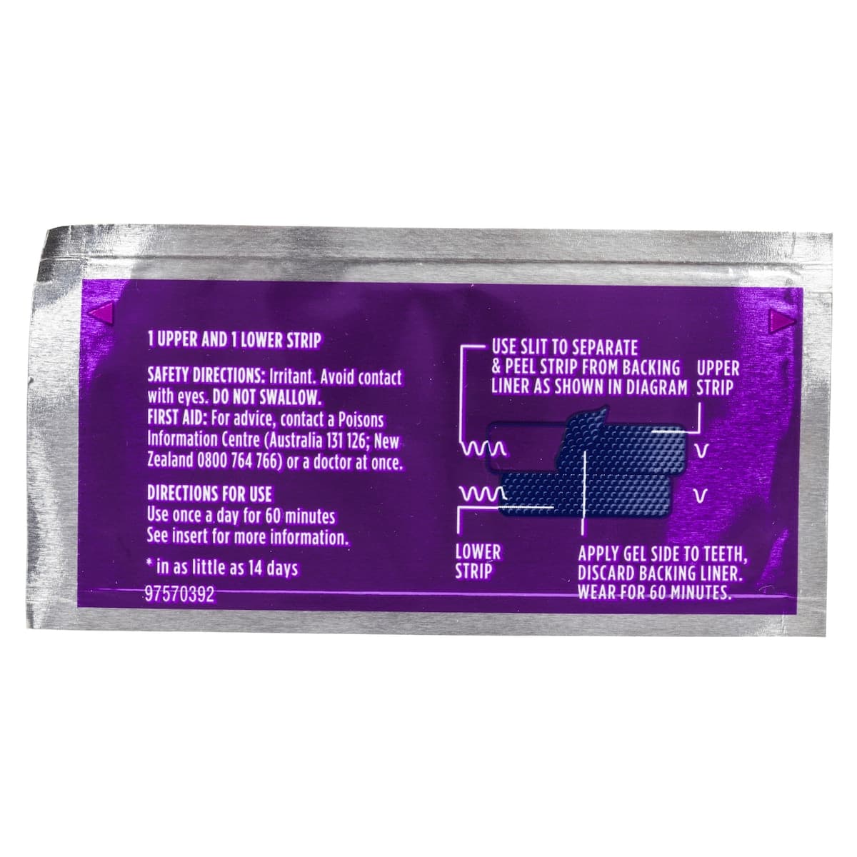 Thumbnail Oral B 3D White Luxe Whitening Treatments Advanced Seal 14 Pack