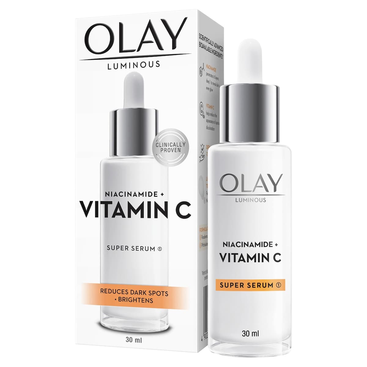Thumbnail Olay Luminous Niacinamide + Vitamin C Face Super Serum 30ml