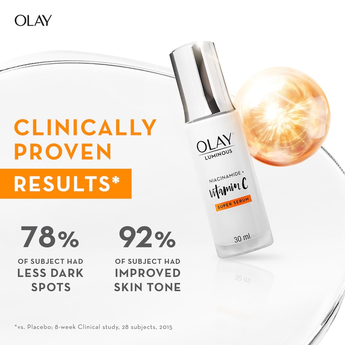 Thumbnail Olay Luminous Niacinamide + Vitamin C Face Super Serum 30ml