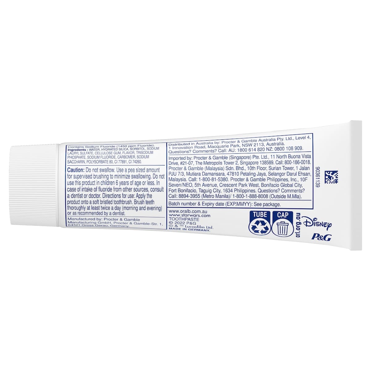 Thumbnail Oral B Toothpaste Star Wars Junior 6+ 92g