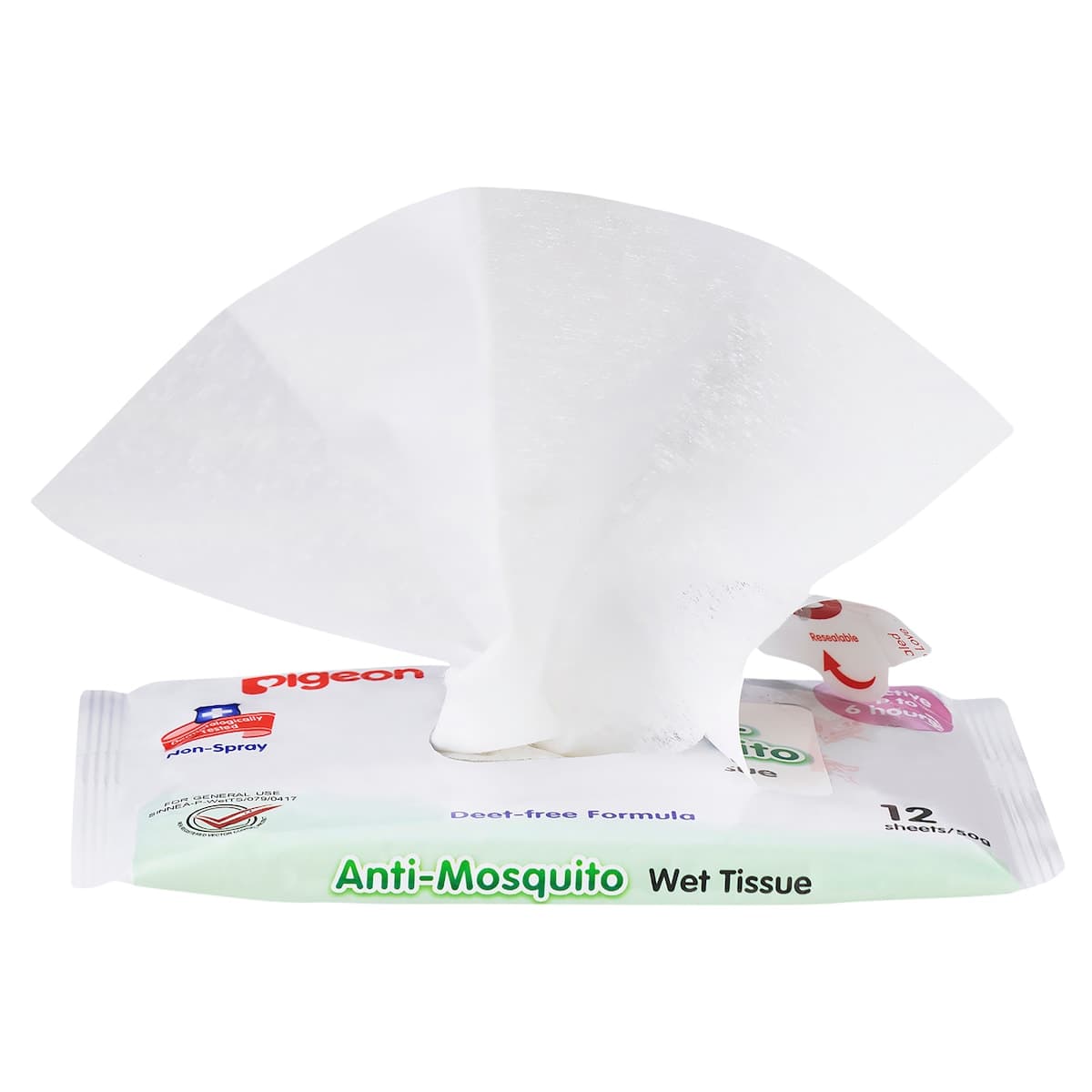 Thumbnail Pigeon Anti-Mosquito Wipes 12 Pack