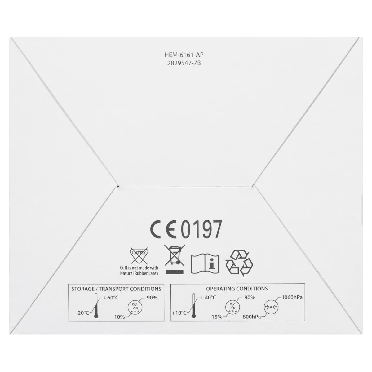 Thumbnail Omron HEM6161 Basic Wrist Blood Pressure Monitor