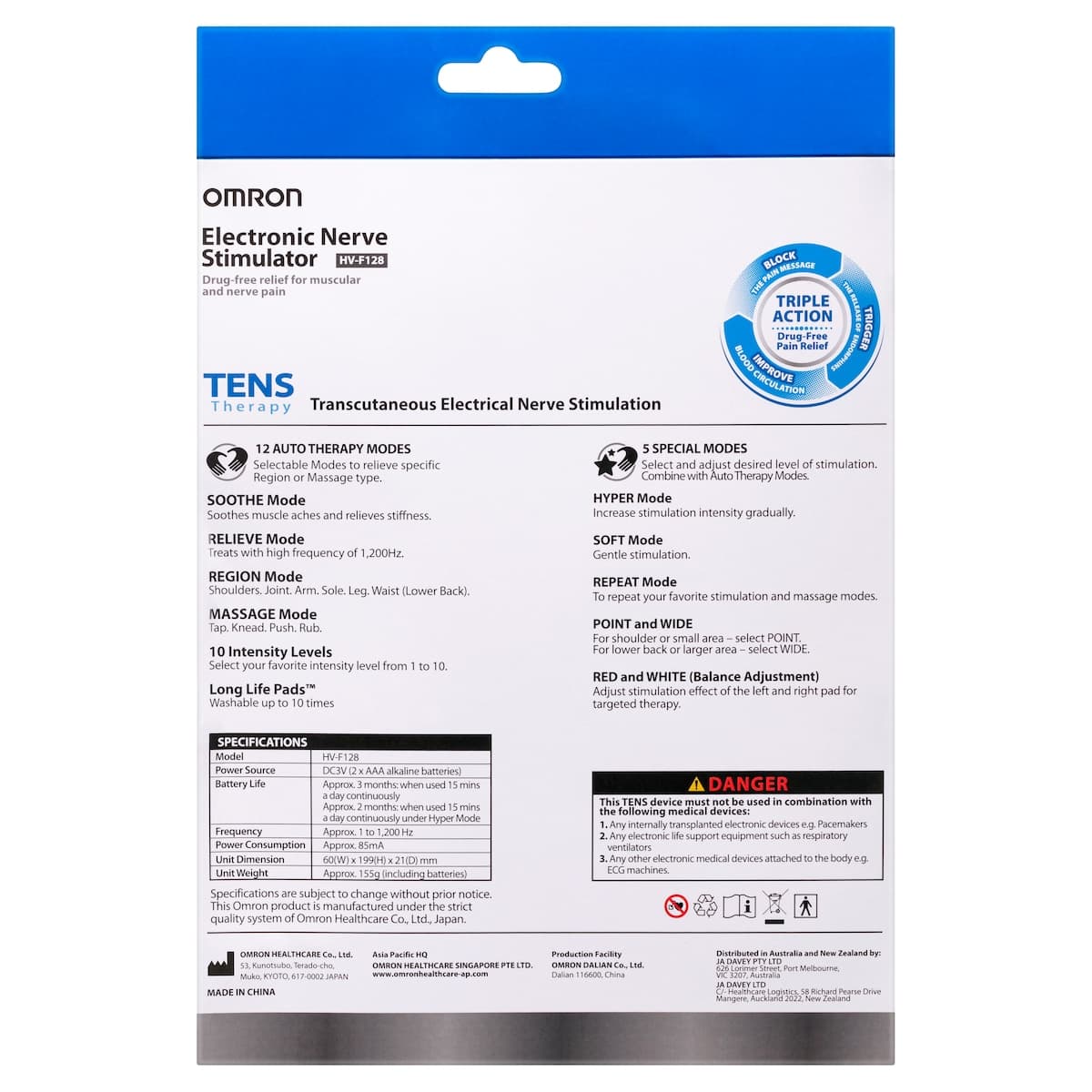 Thumbnail Omron HVF128 Premium TENS Therapy Device
