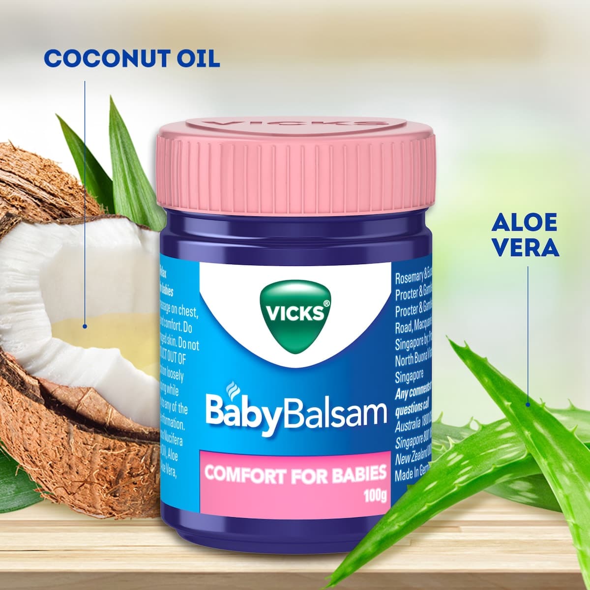 Thumbnail Vicks BabyBalsam Decongestant Rub 100g