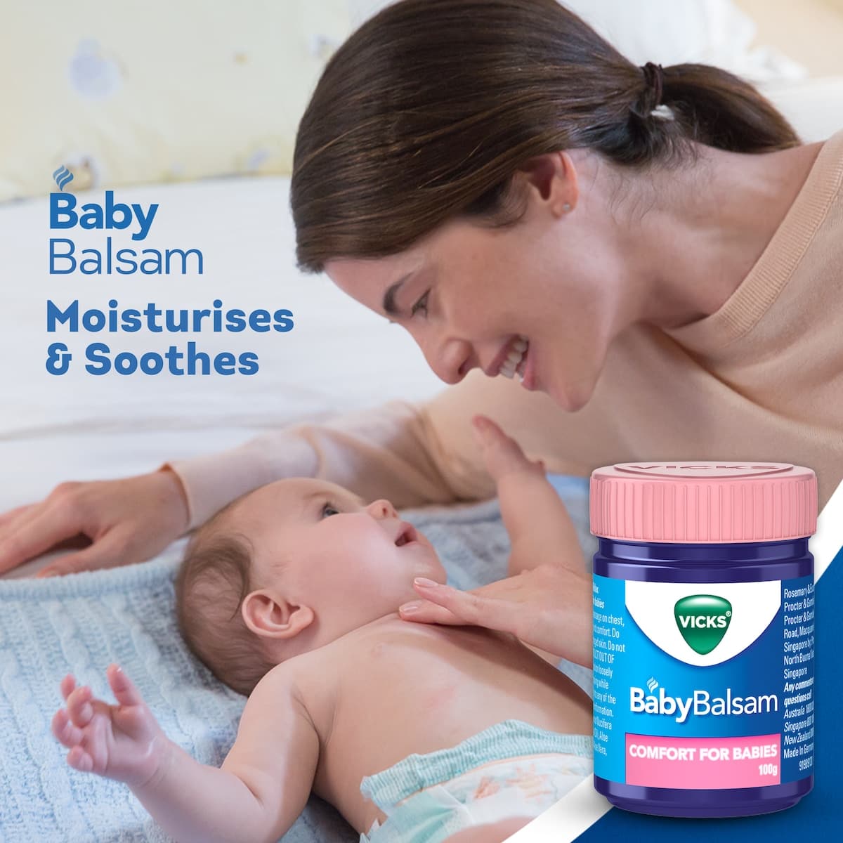 Thumbnail Vicks BabyBalsam Decongestant Rub 100g