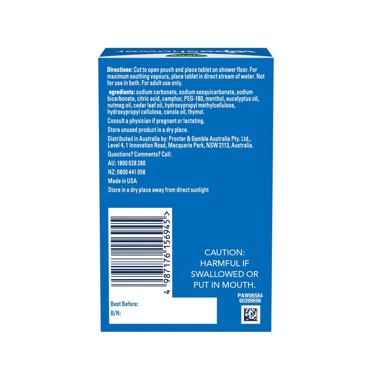 Thumbnail Vicks VapoShower Shower Tablets 3 Pack