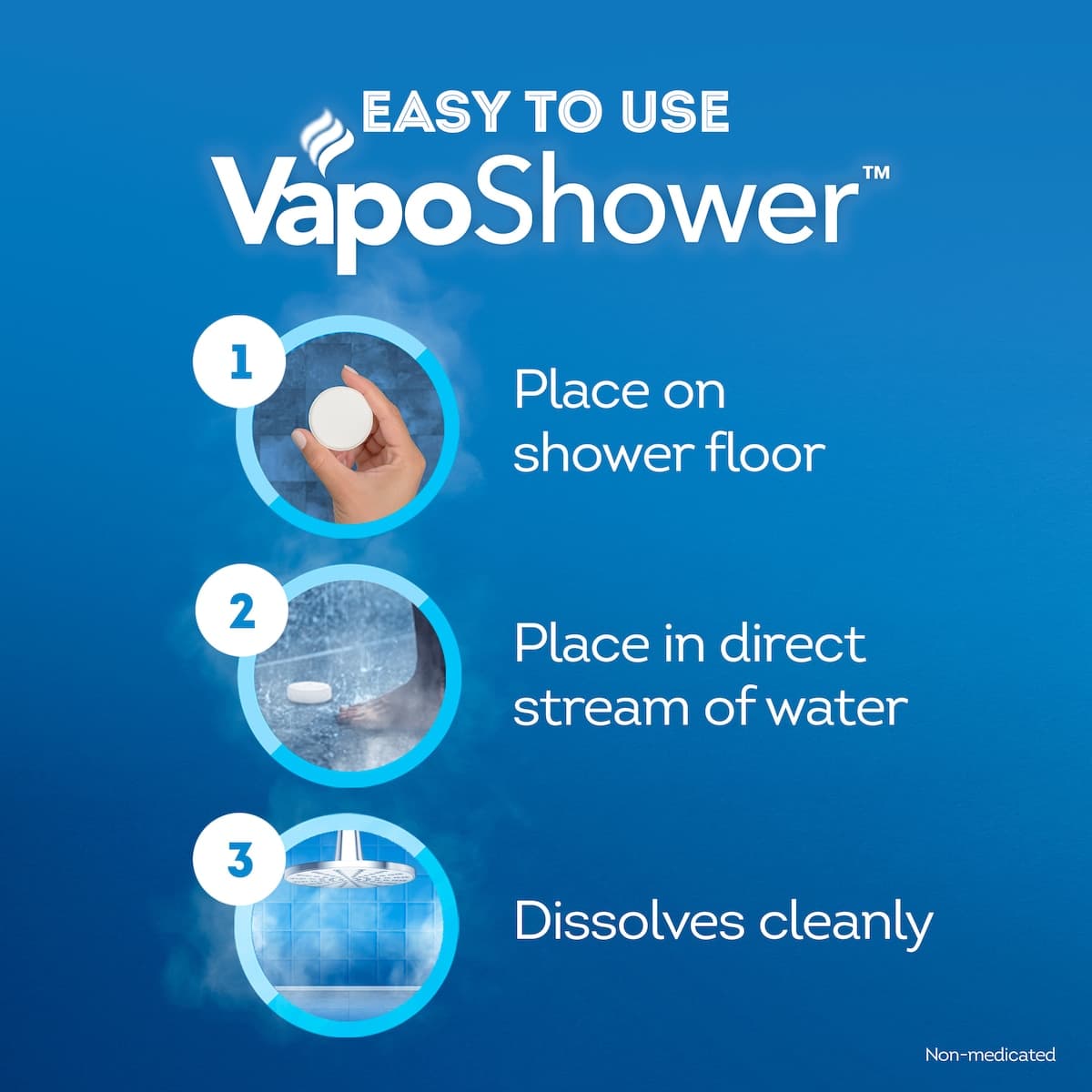 Thumbnail Vicks VapoShower Shower Tablets 3 Pack