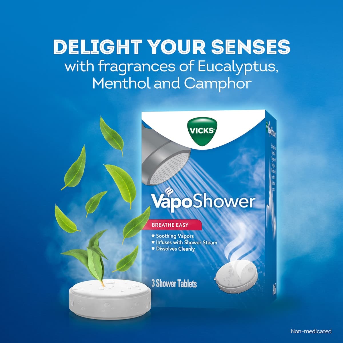 Thumbnail Vicks VapoShower Shower Tablets 3 Pack