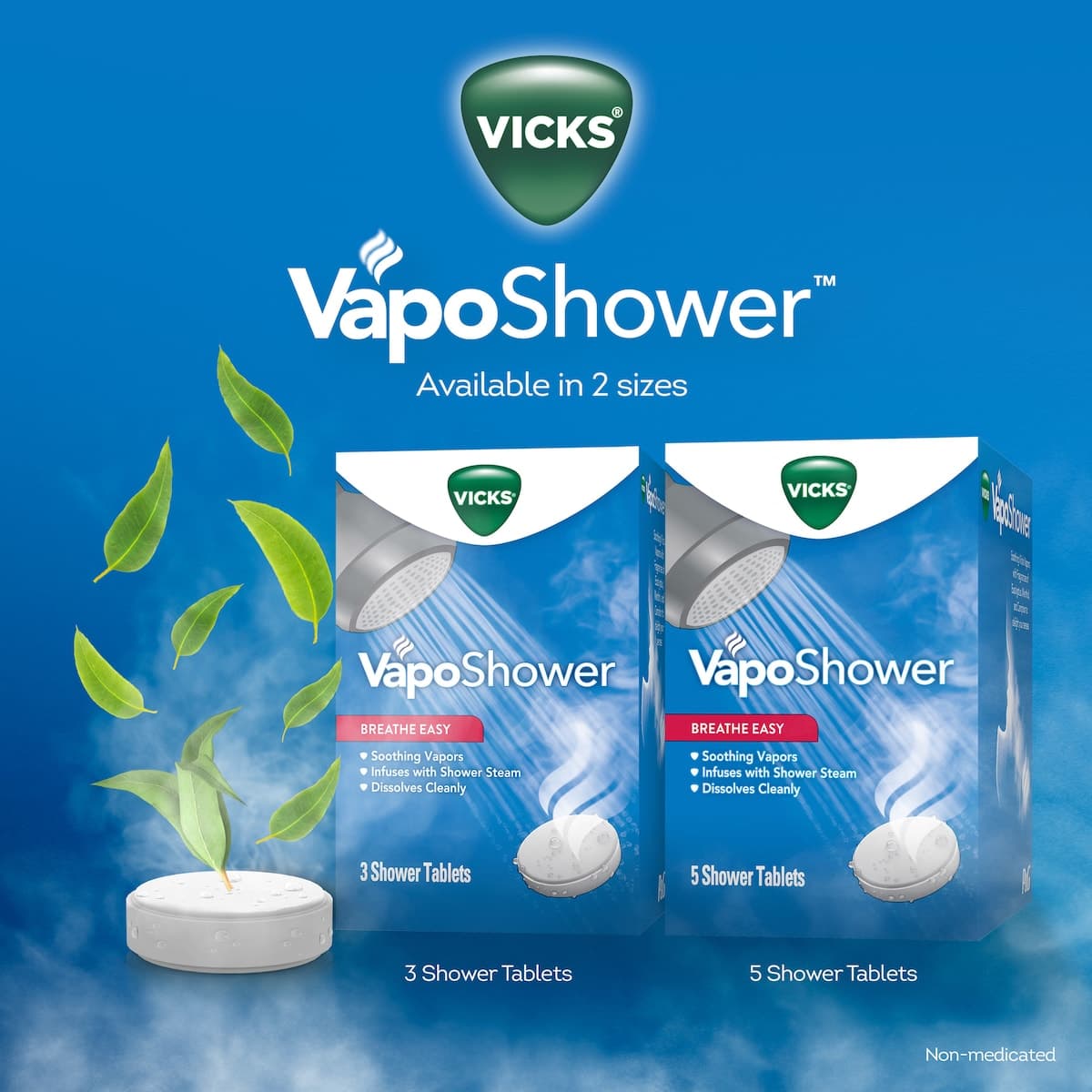Thumbnail Vicks VapoShower Shower Tablets 3 Pack