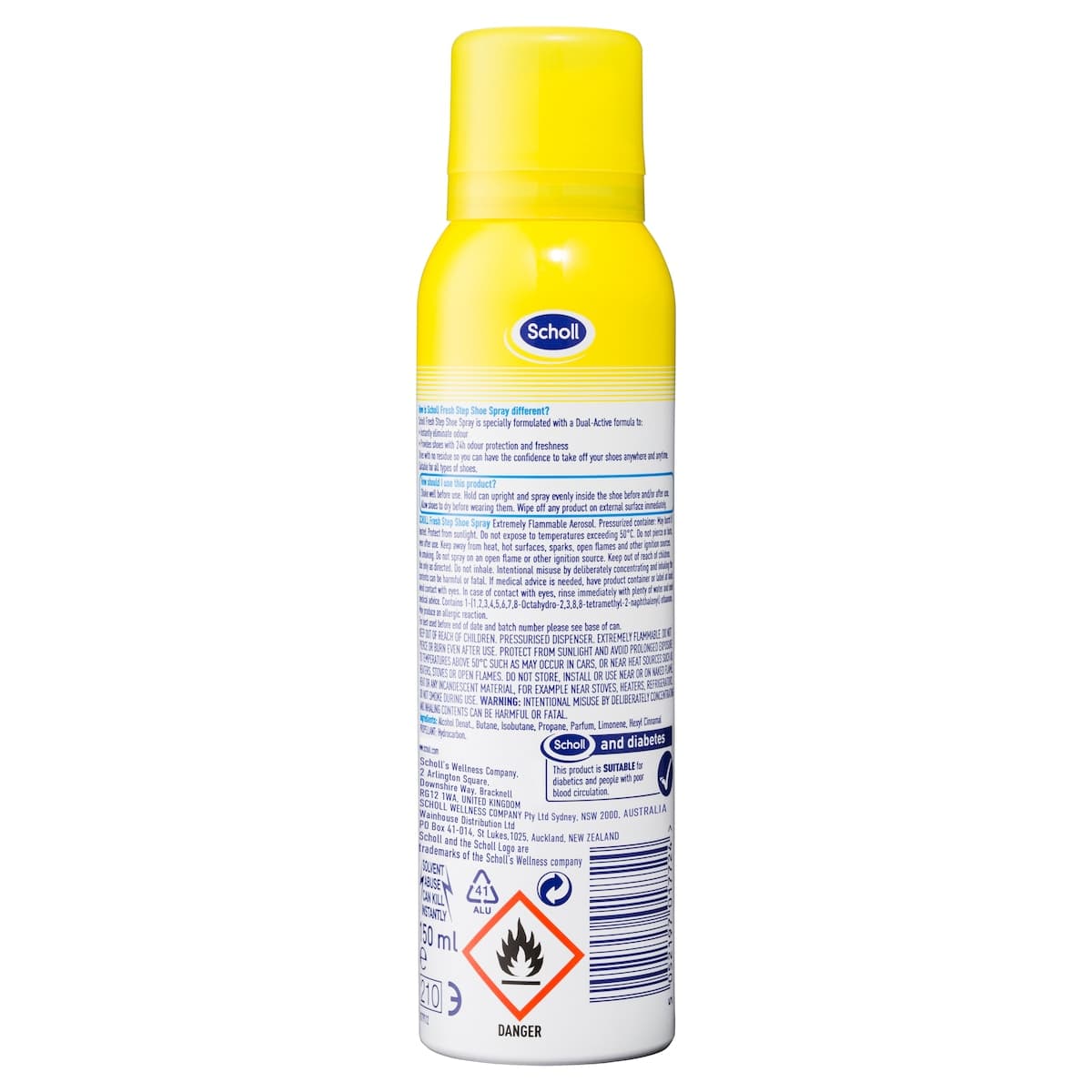 Thumbnail Scholl Fresh Step Shoe Spray 100g