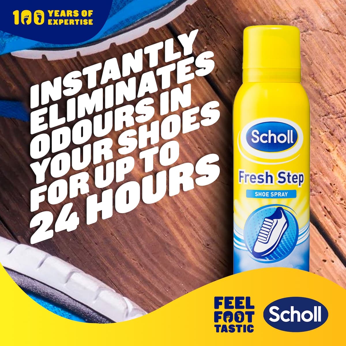 Thumbnail Scholl Fresh Step Shoe Spray 100g