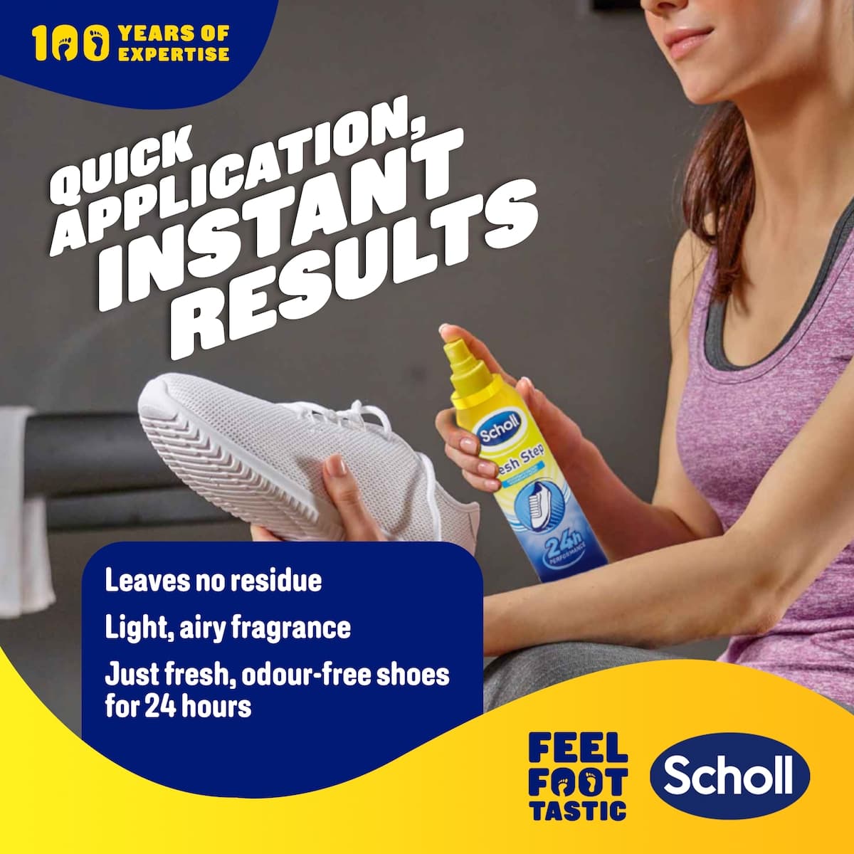 Thumbnail Scholl Fresh Step Shoe Spray 100g