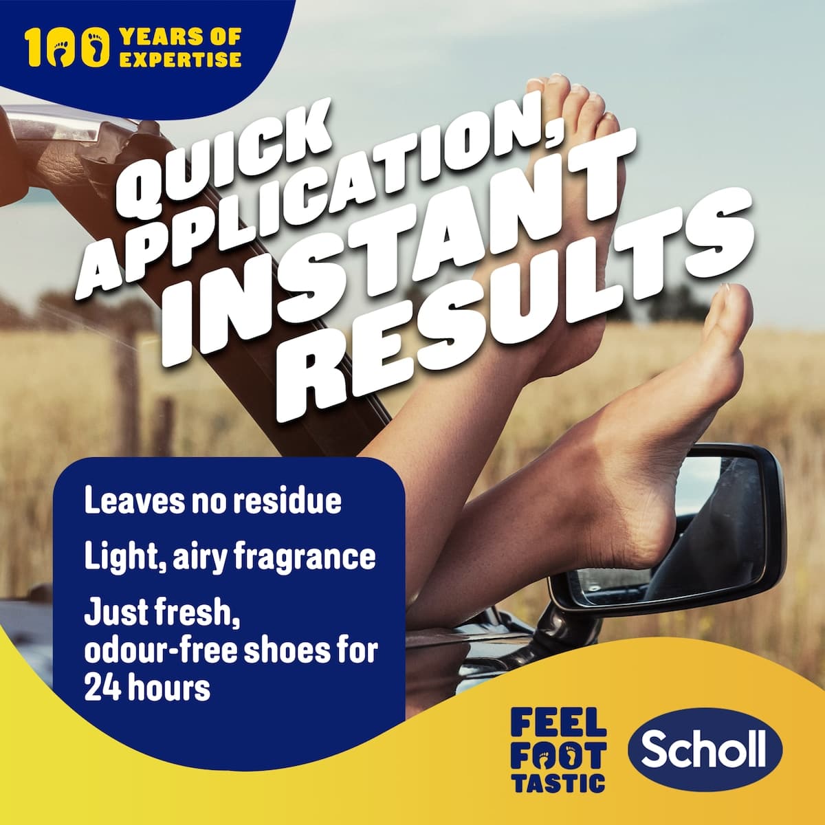 Thumbnail Scholl Fresh Step Anti-Perspirant Foot Spray 96g