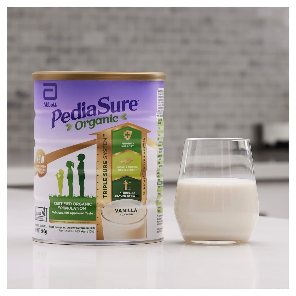 Thumbnail Pediasure Organic Powder Vanilla 800g