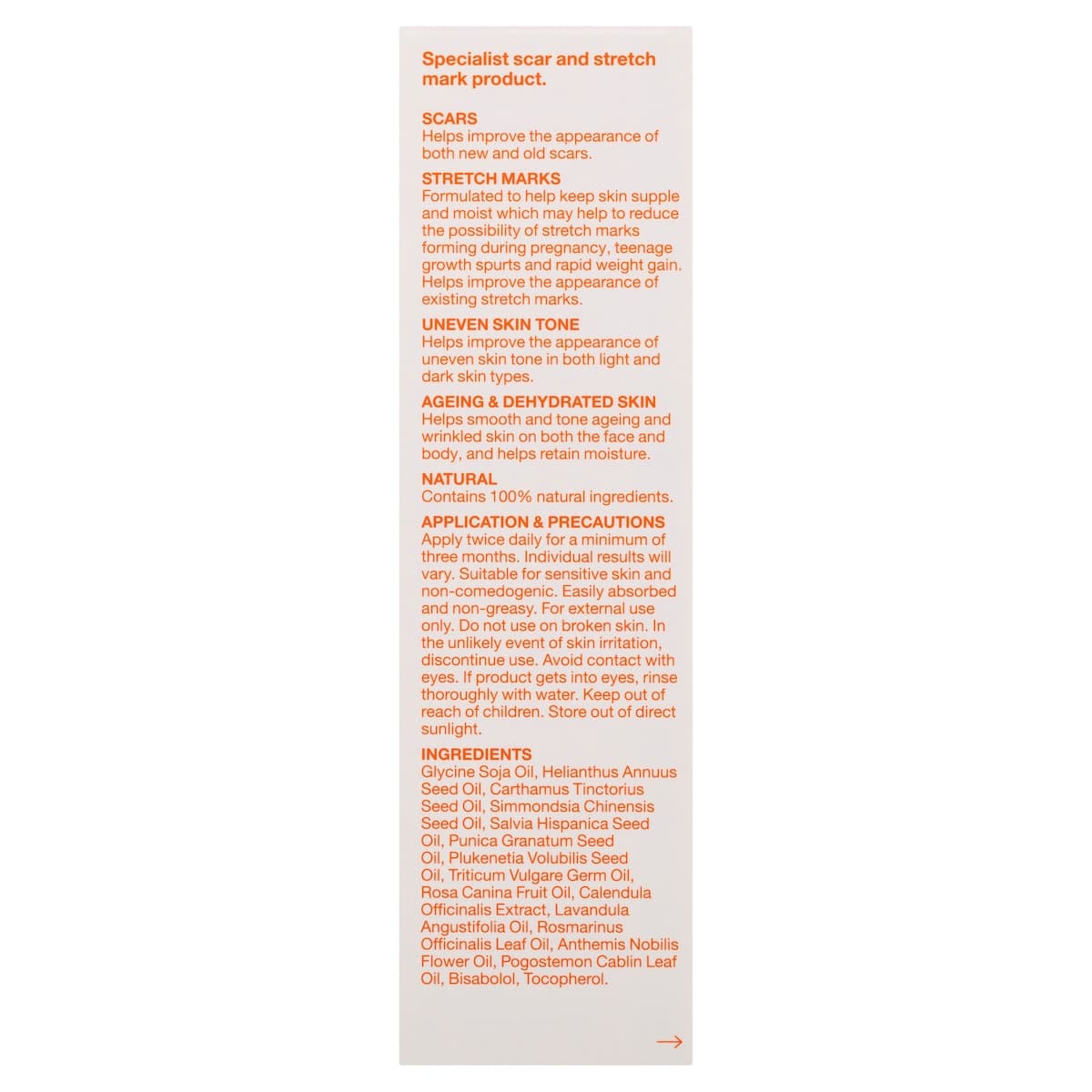 Thumbnail Bio Oil Skincare Oil Natural 125ml