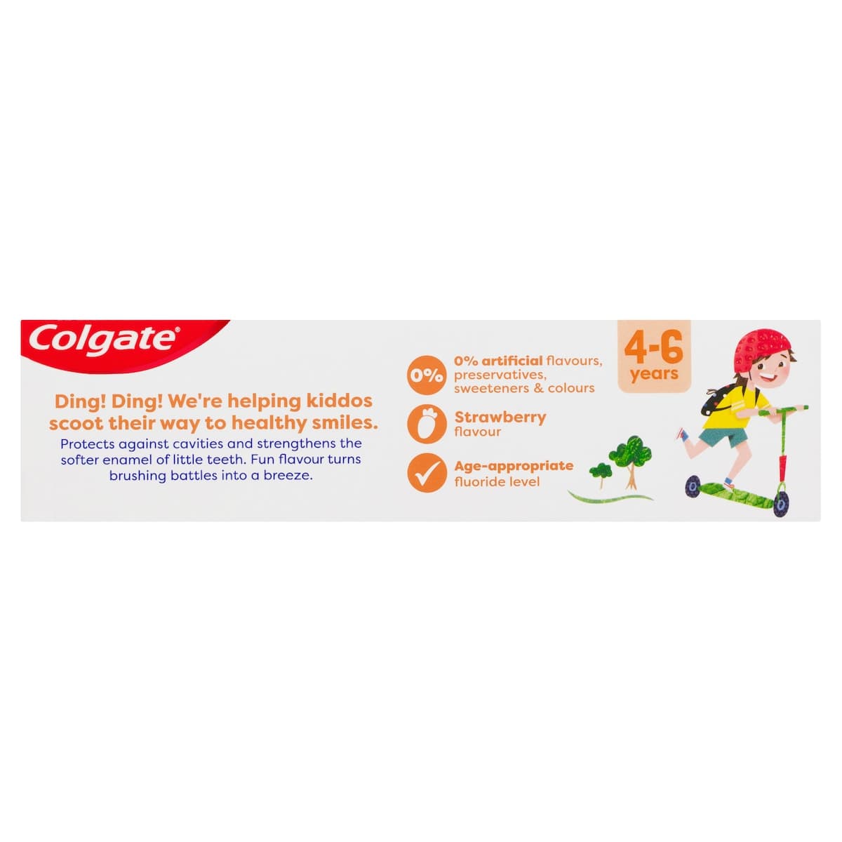 Thumbnail Colgate Kids 4 - 6 Years Fluoride Toothpaste Strawberry 80g
