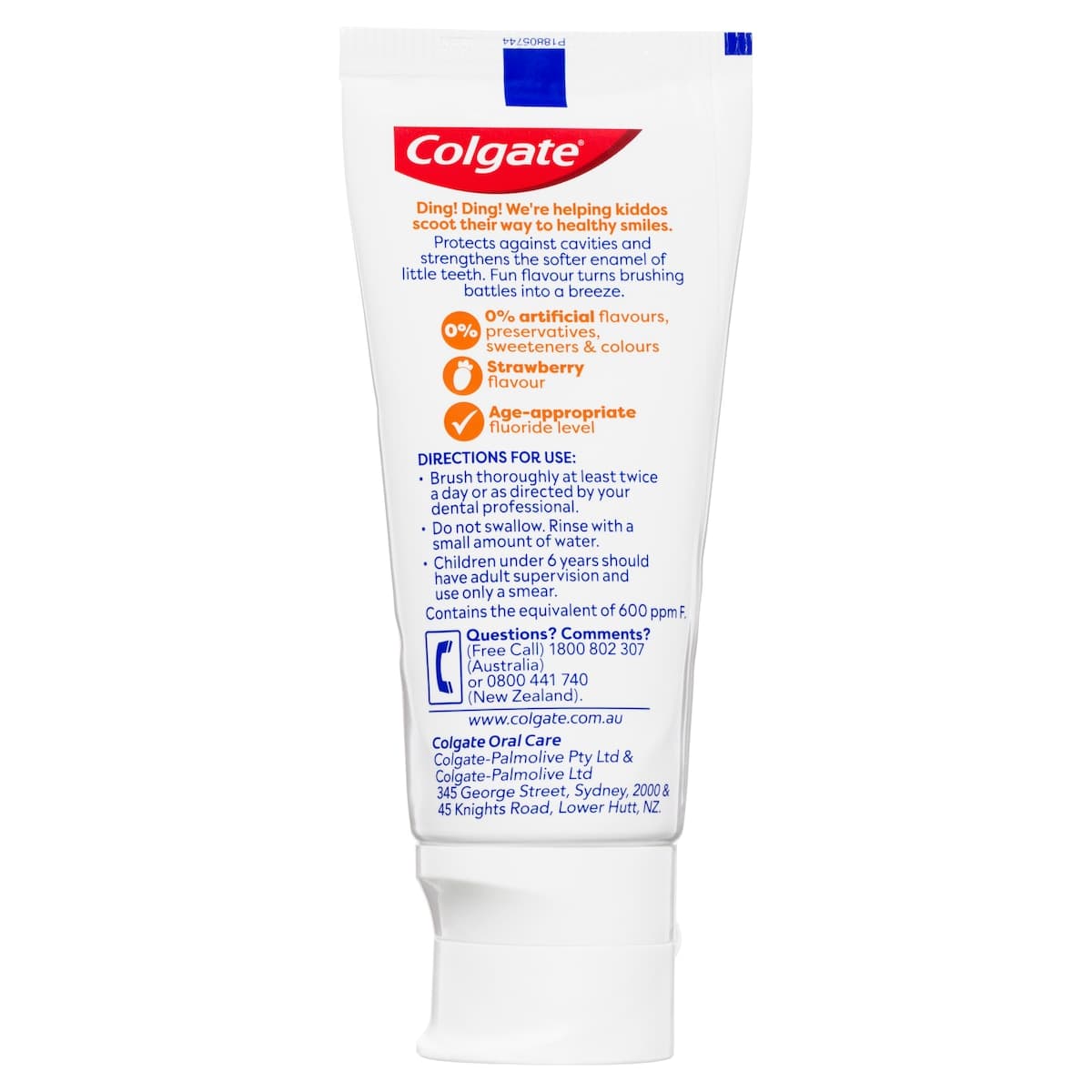 Thumbnail Colgate Kids 4 - 6 Years Fluoride Toothpaste Strawberry 80g