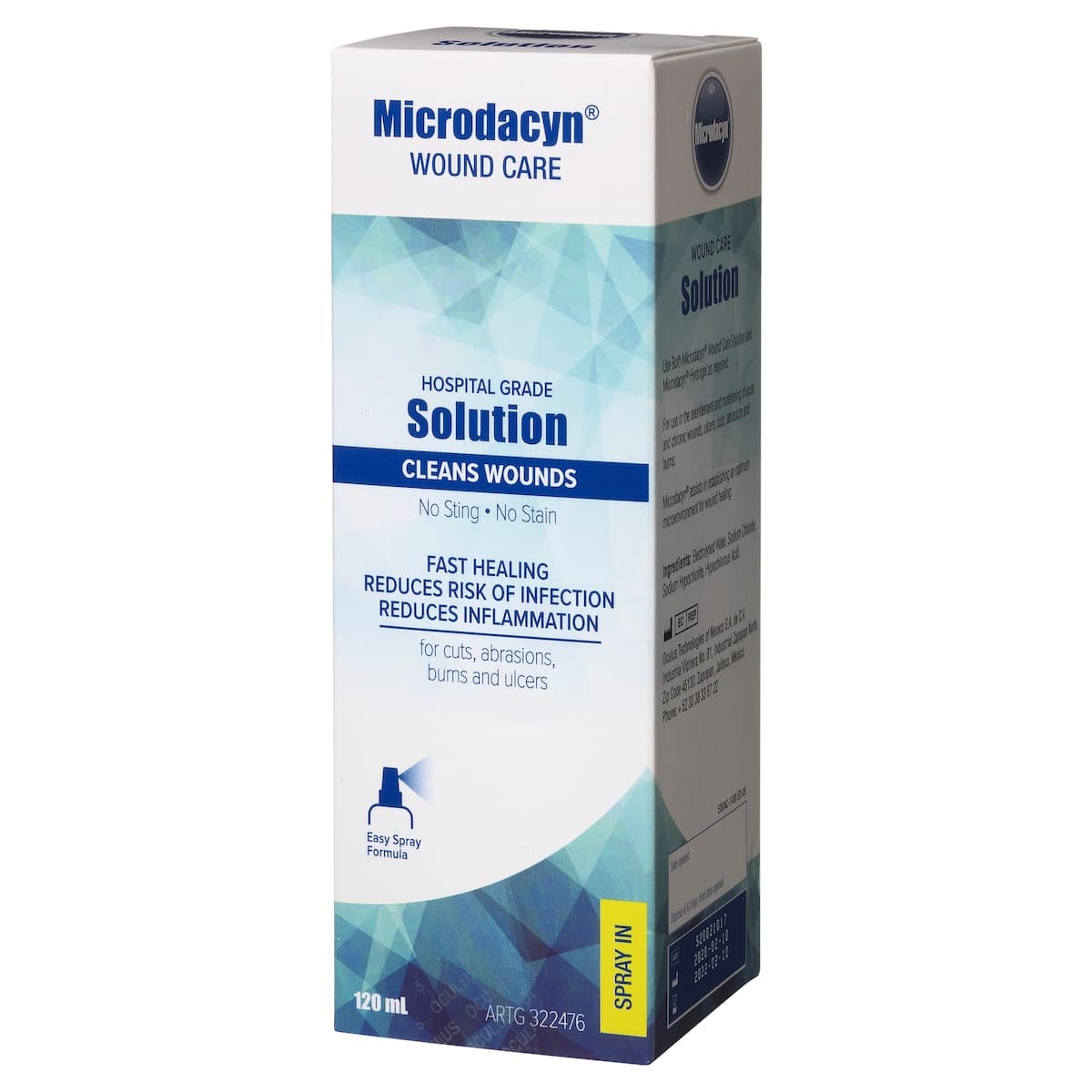 Thumbnail Microdacyn Wound Care Solution Spray 120ml