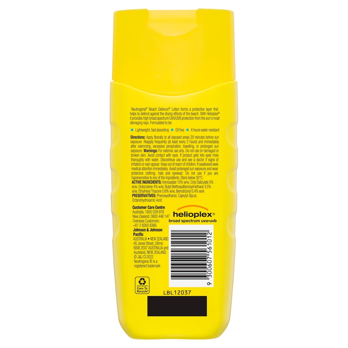 Thumbnail Neutrogena Beach Defence Sunscreen Lotion SPF50 198ml