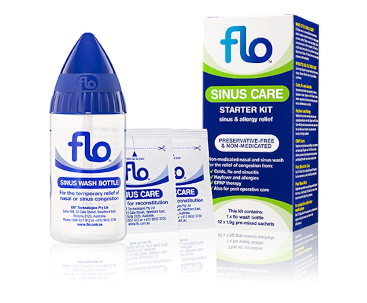 Thumbnail Flo Sinus Care Starter Kit with 12 Sachets & 1 Wash Bottle