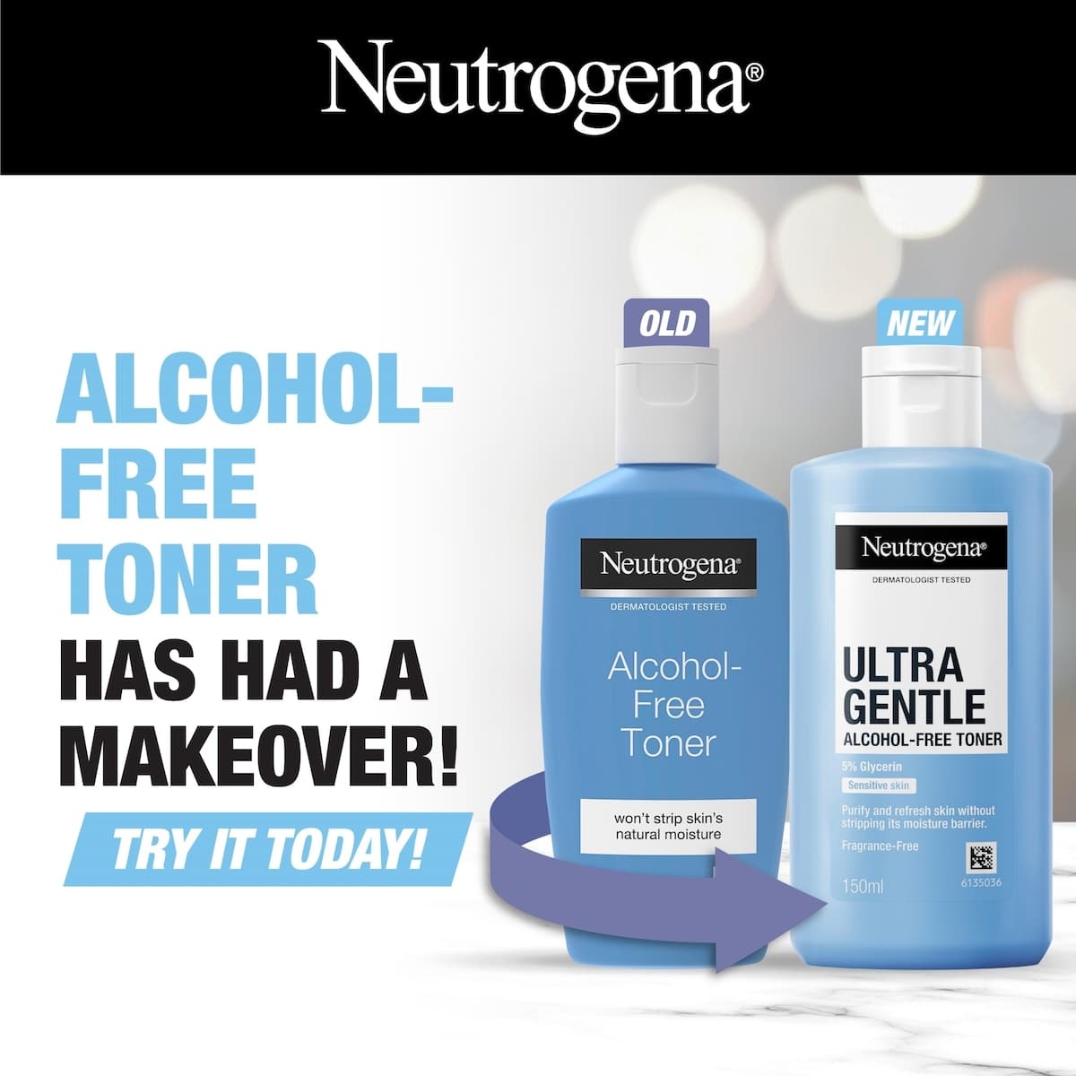 Thumbnail Neutrogena Ultra Gentle Alcohol-Free Toner 150ml