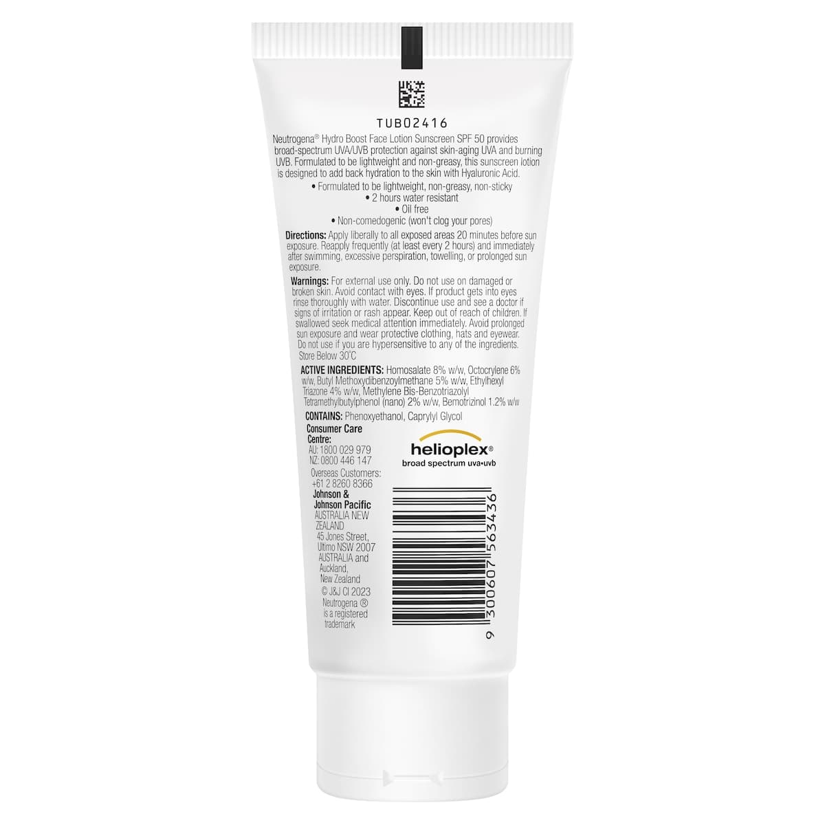 Thumbnail Neutrogena Hydro Boost Water Gel Lotion SPF50 85ml