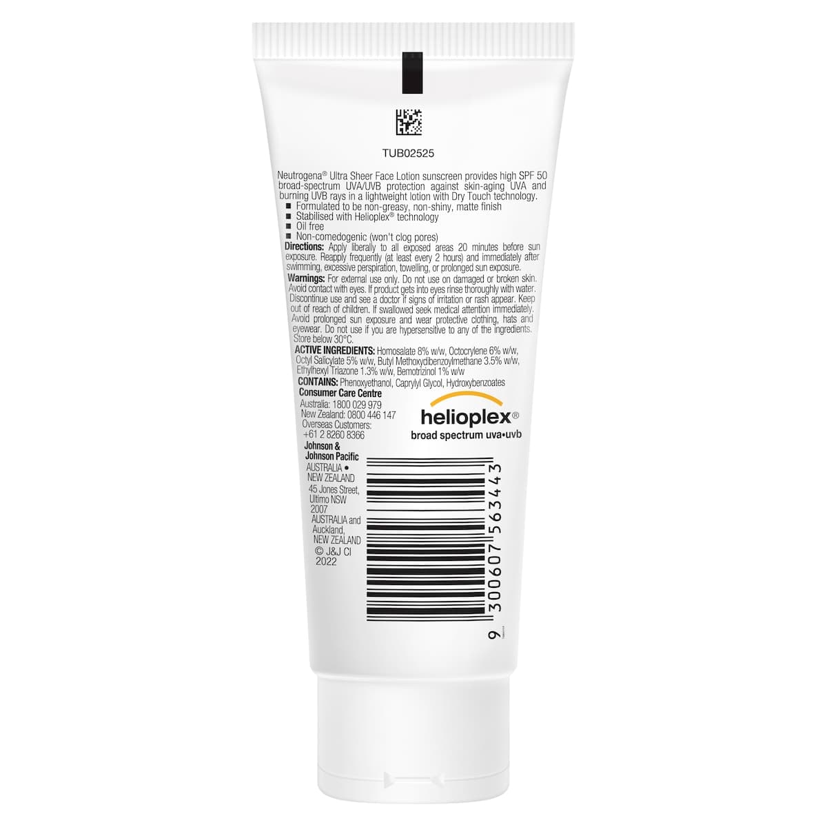 Thumbnail Neutrogena Ultra Sheer Face Lotion Sunscreen SPF50 88ml