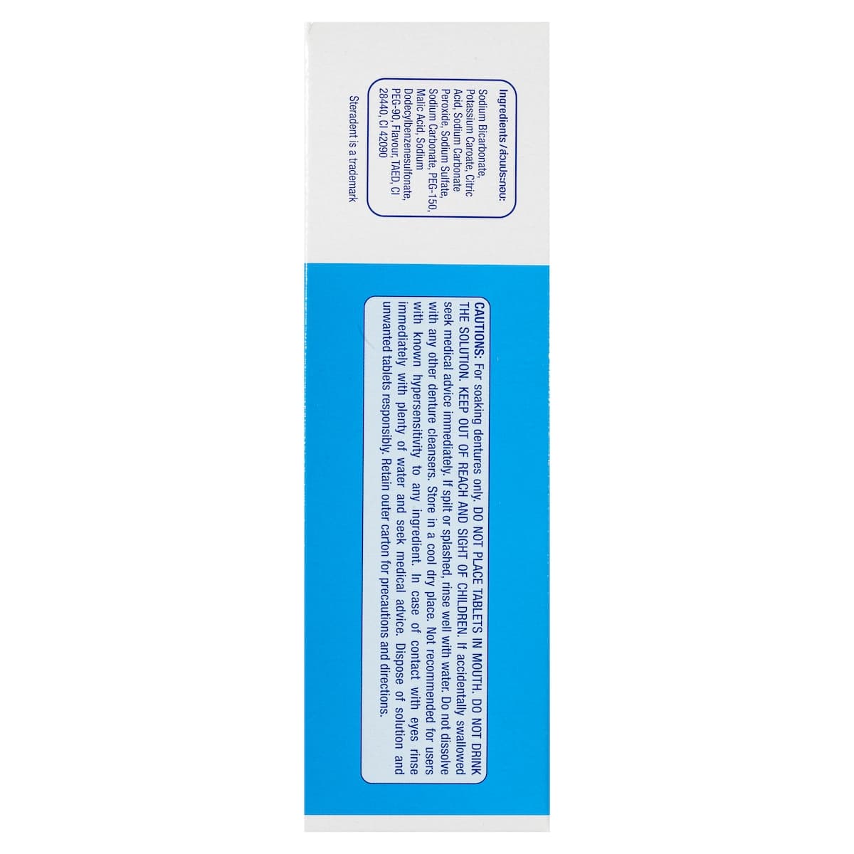 Thumbnail Steradent Active Plus Express Denture Cleansing Tablets 48 Tablets