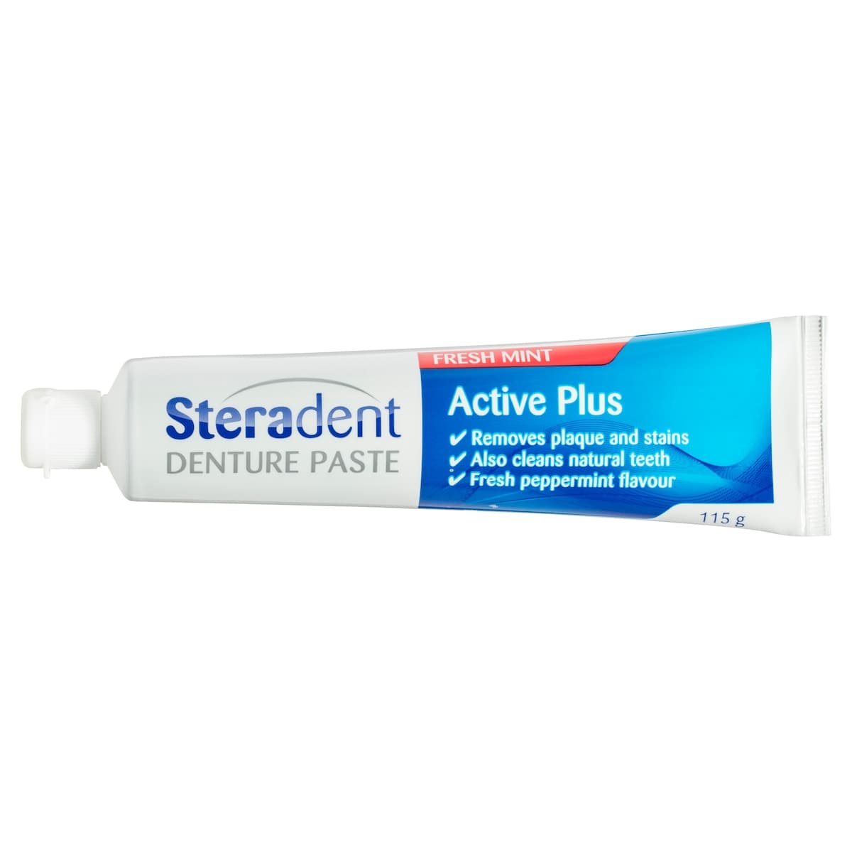 Thumbnail Steradent Active Plus Denture Cleaning Paste Fresh Mint 115g