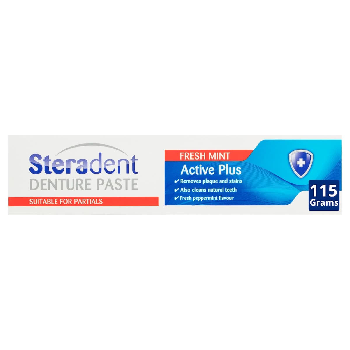 Thumbnail Steradent Active Plus Denture Cleaning Paste Fresh Mint 115g