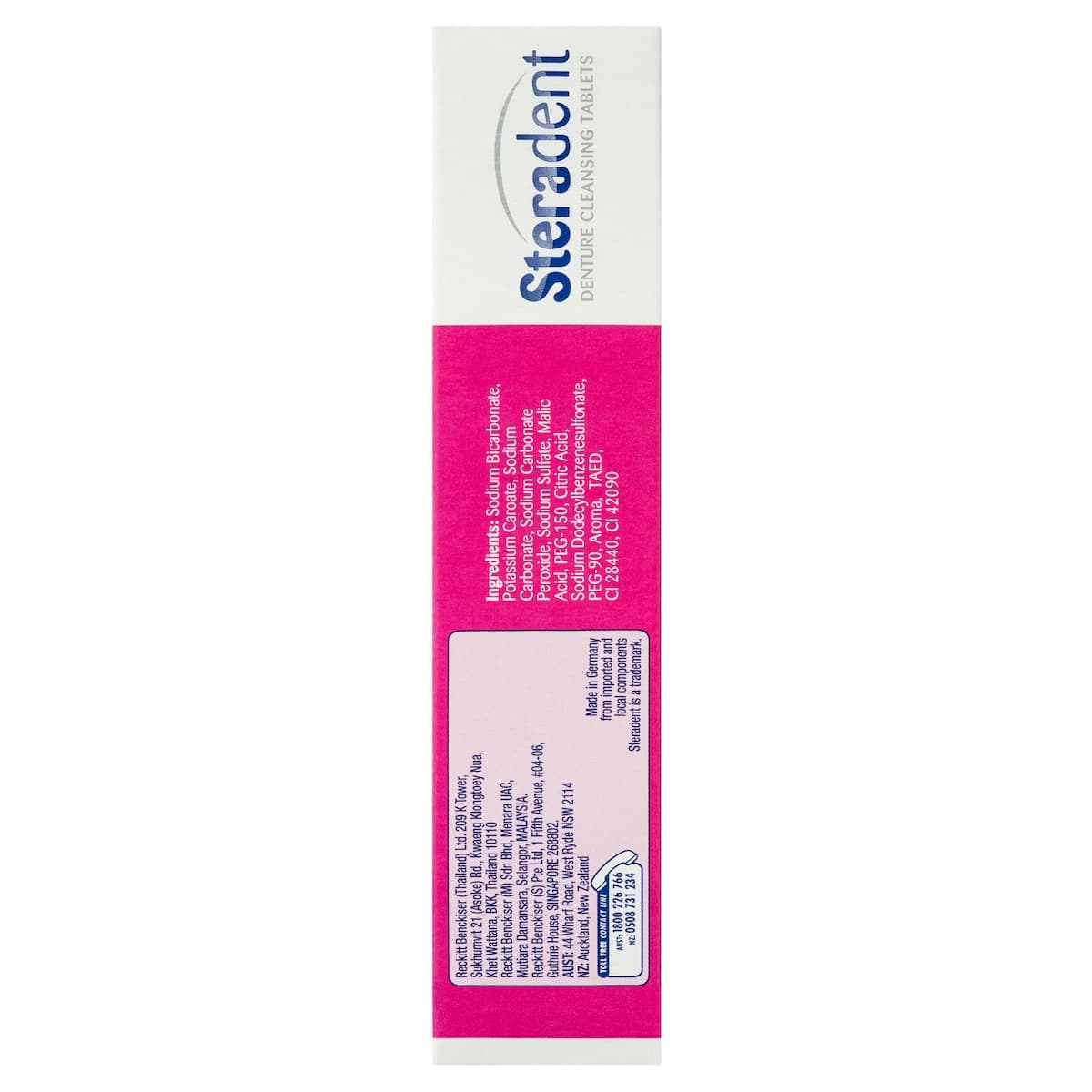 Thumbnail Steradent Extra Strength Denture Cleansing Tablets Whitening 30 Tablets