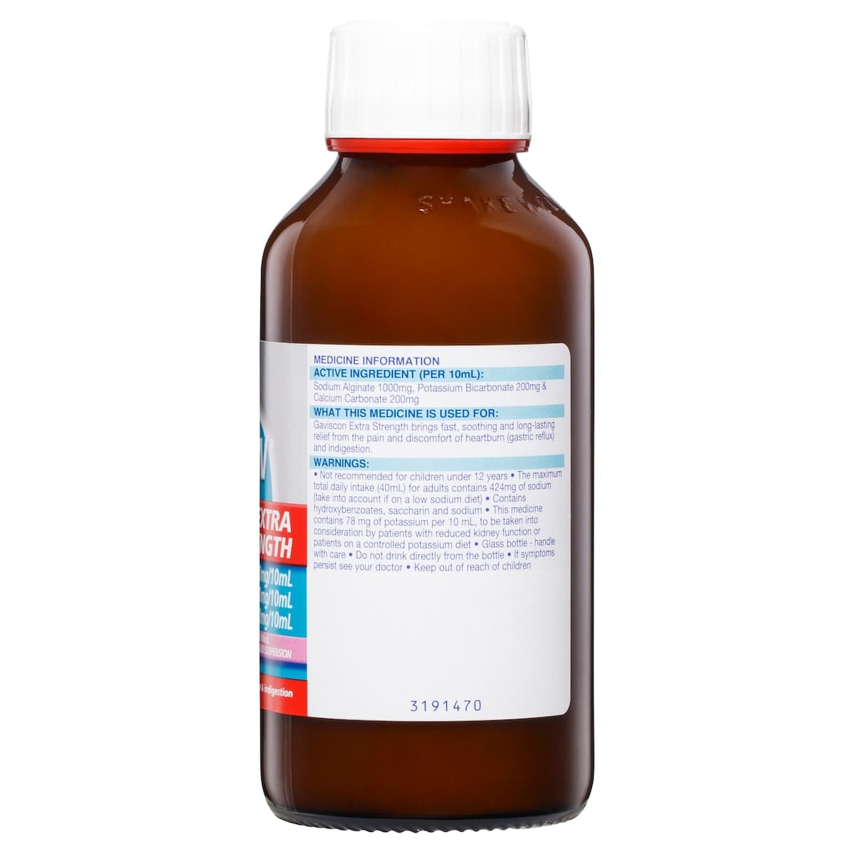 Thumbnail Gaviscon Extra Strength Heartburn & Indigestion Aniseed Liquid 300ml