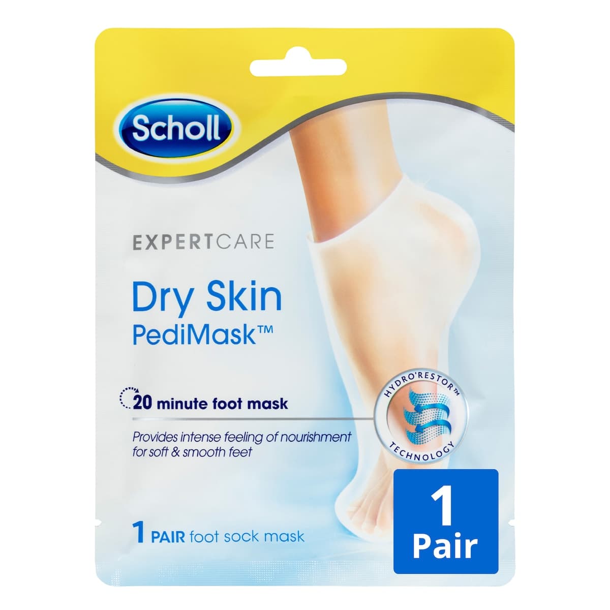 Thumbnail Scholl Dry Skin PediMask 1 Pair