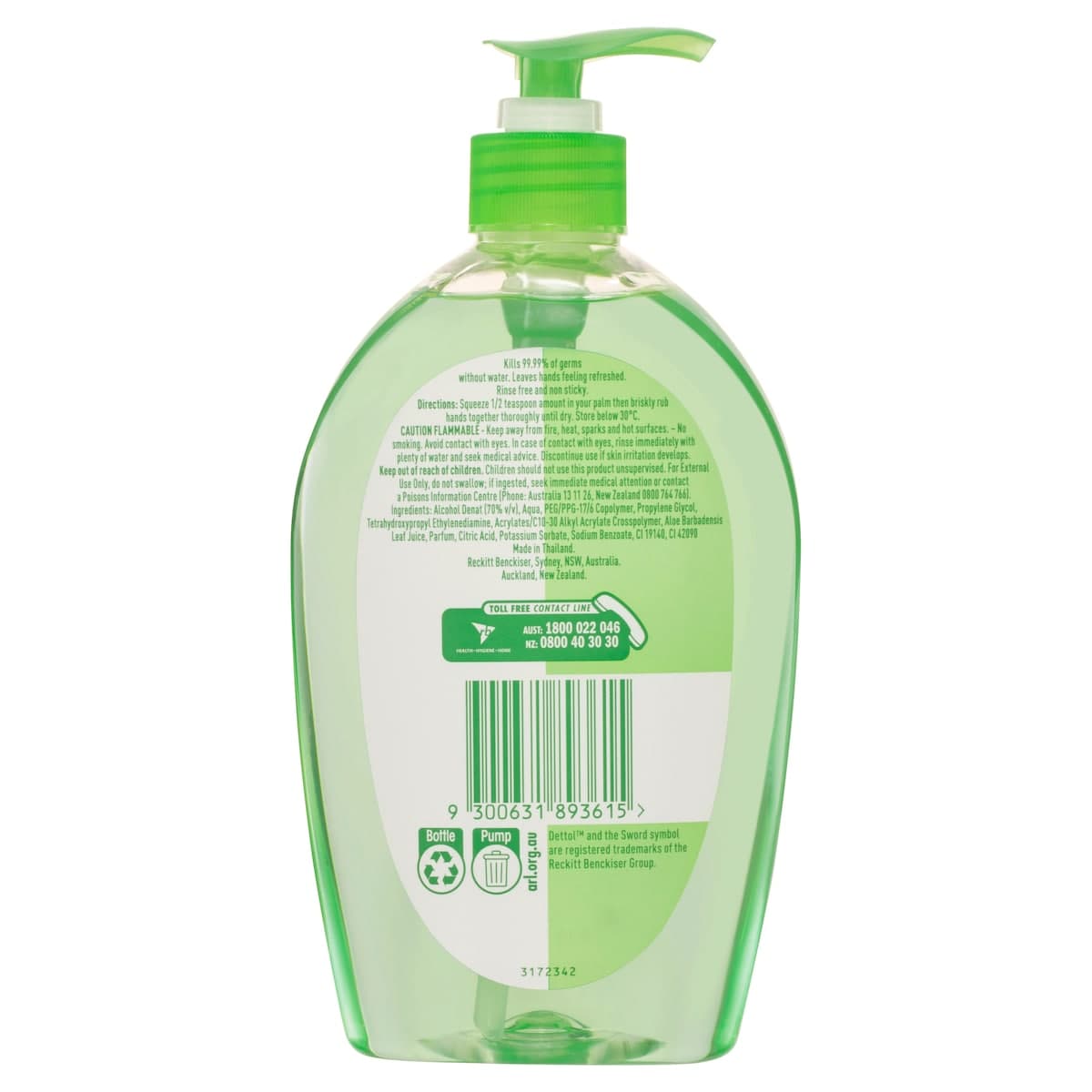 Thumbnail Dettol Instant Hand Sanitiser Refresh 500ml