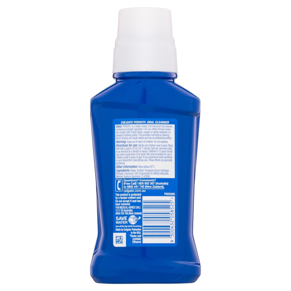 Thumbnail Colgate Peroxyl Oral Cleanser Mint Flavour 236ml