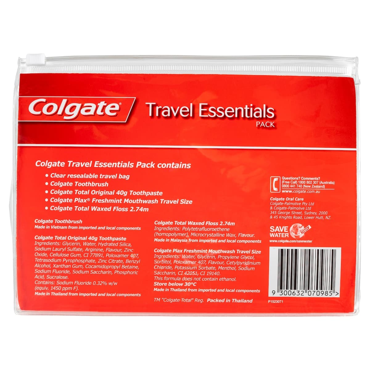 Thumbnail Colgate Travel Essentials Pack