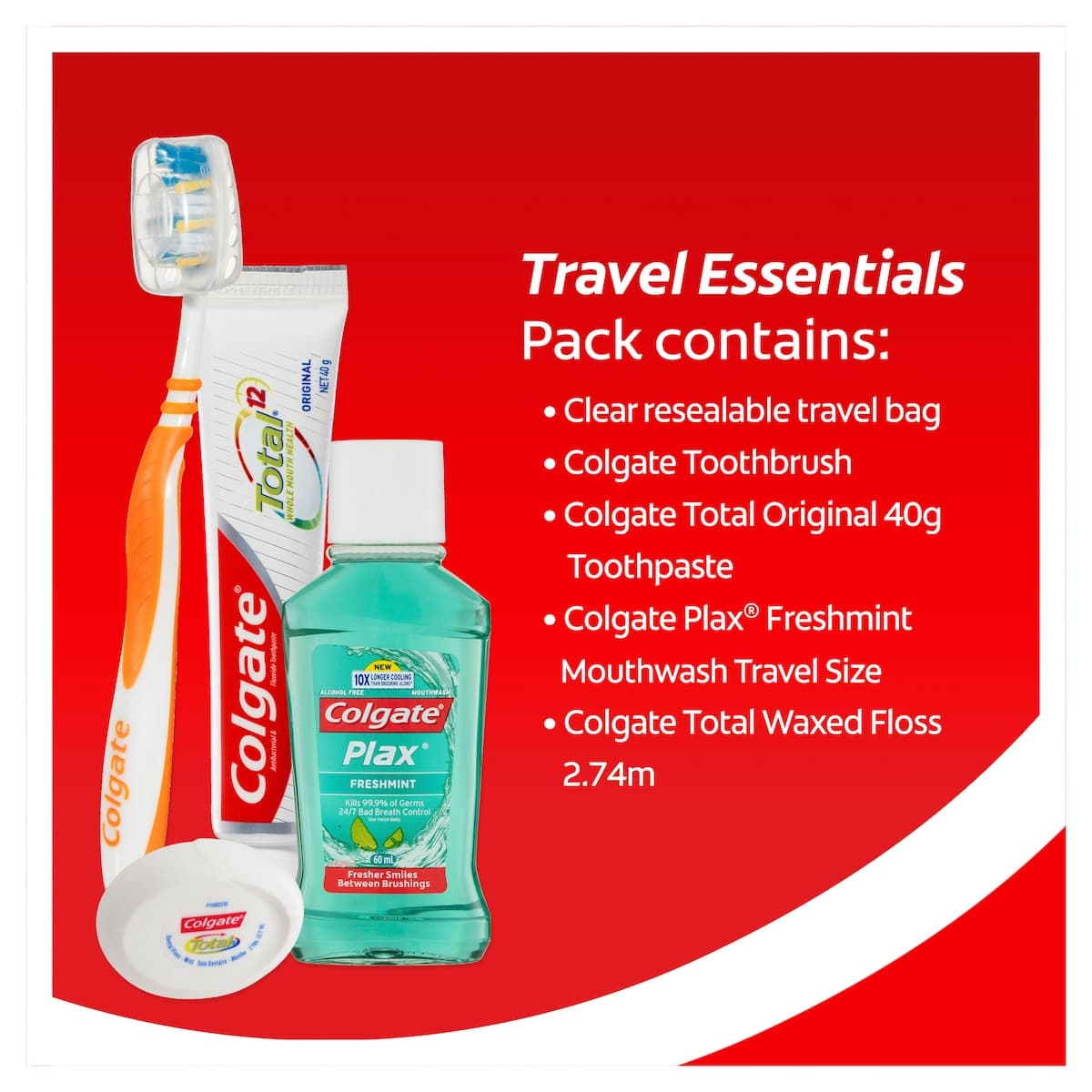 Thumbnail Colgate Travel Essentials Pack