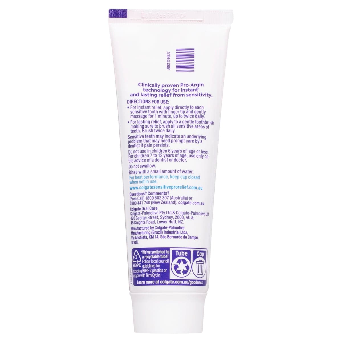 Thumbnail Colgate Sensitive Pro-Relief Whitening Toothpaste 110g