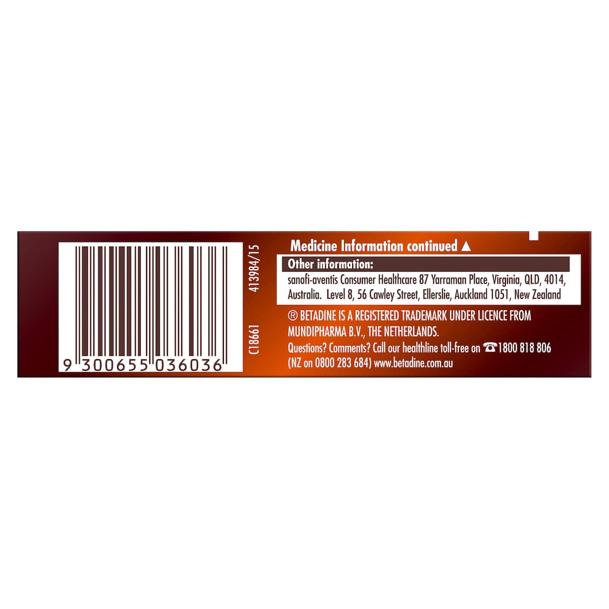 Thumbnail Betadine Cold Sore Ointment 7.5g