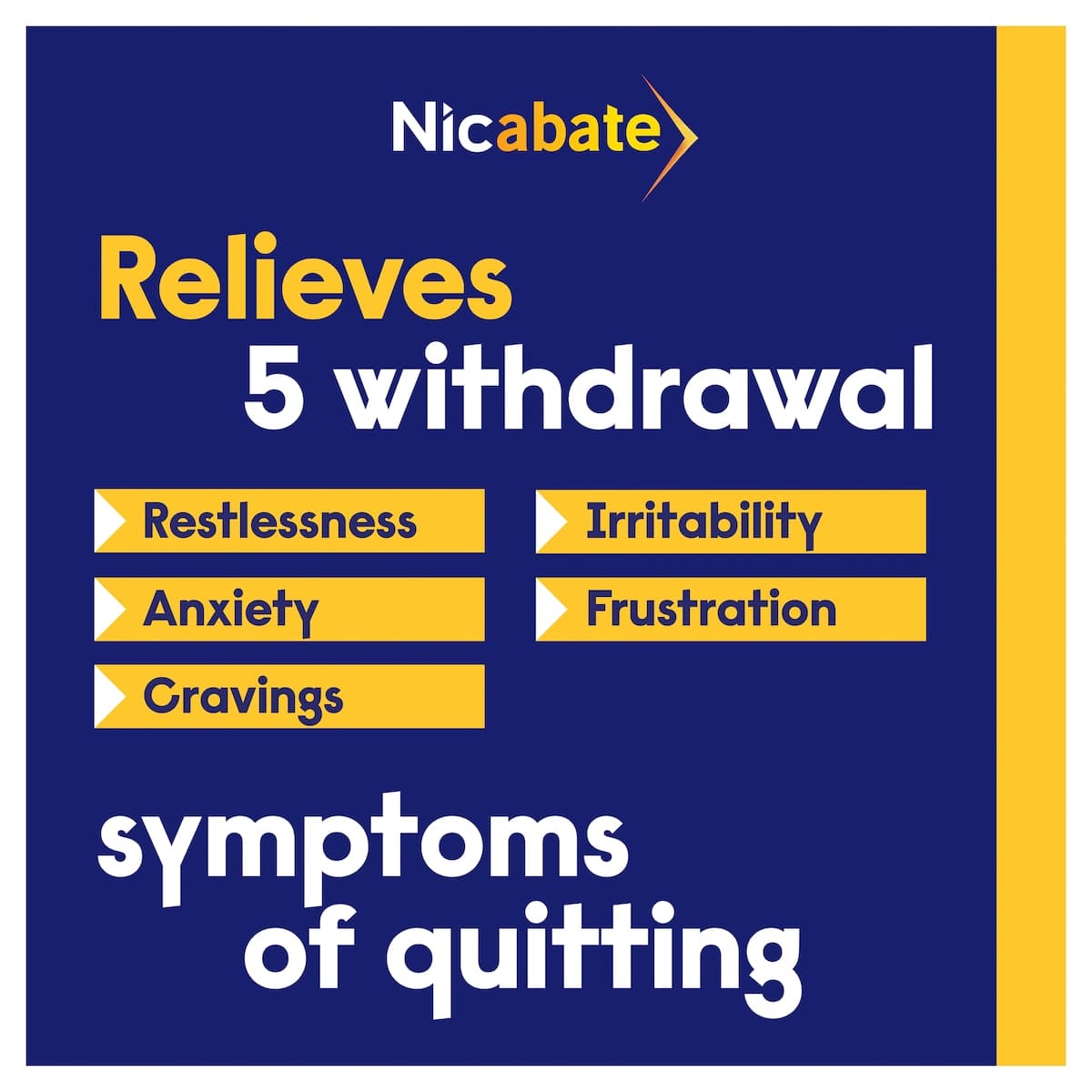 Thumbnail Nicabate Quit Smoking Nicotine Gum Fresh Mint 2mg - 30 Pack