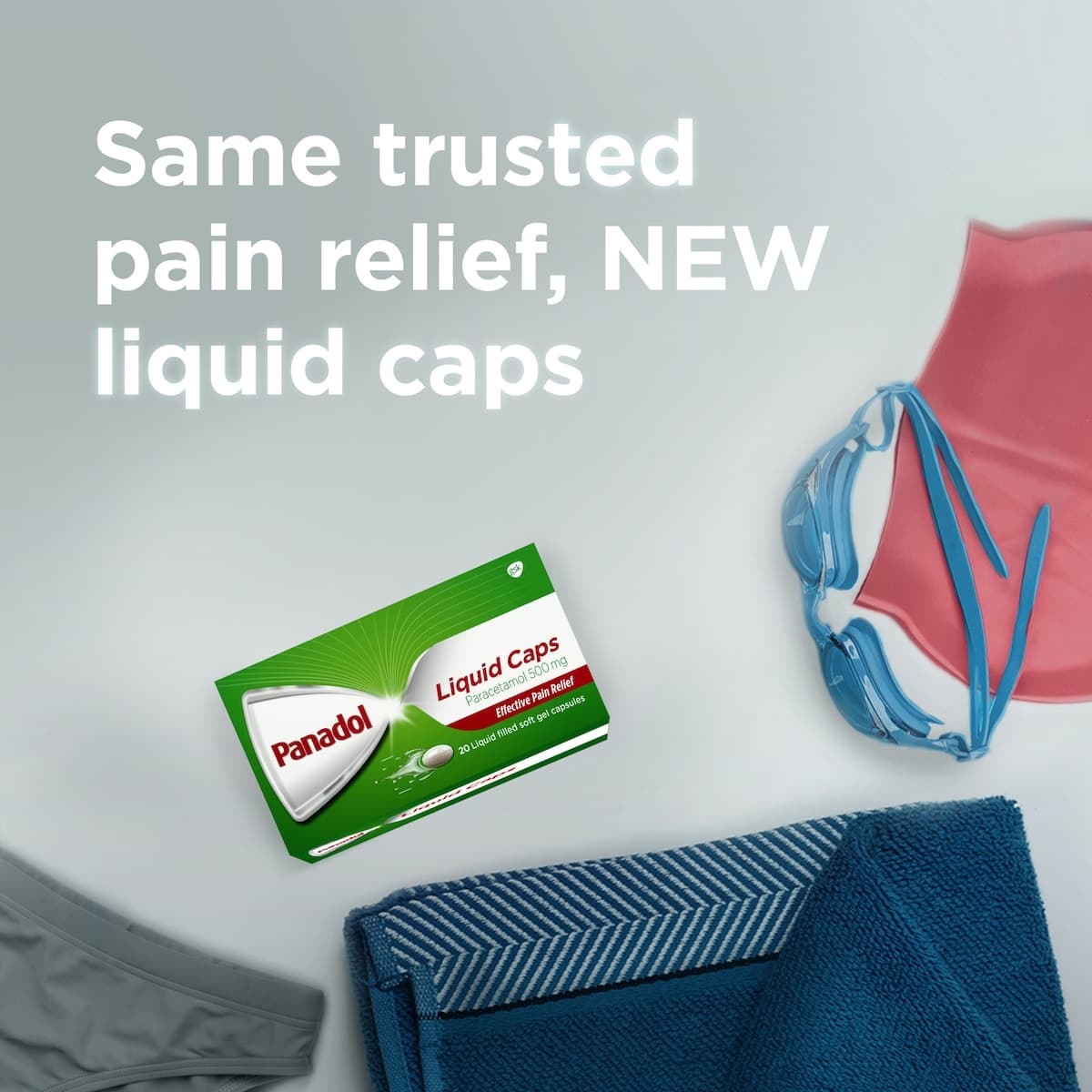 Thumbnail Panadol Liquid Caps Pain Relief 20 Soft Gel Capsules