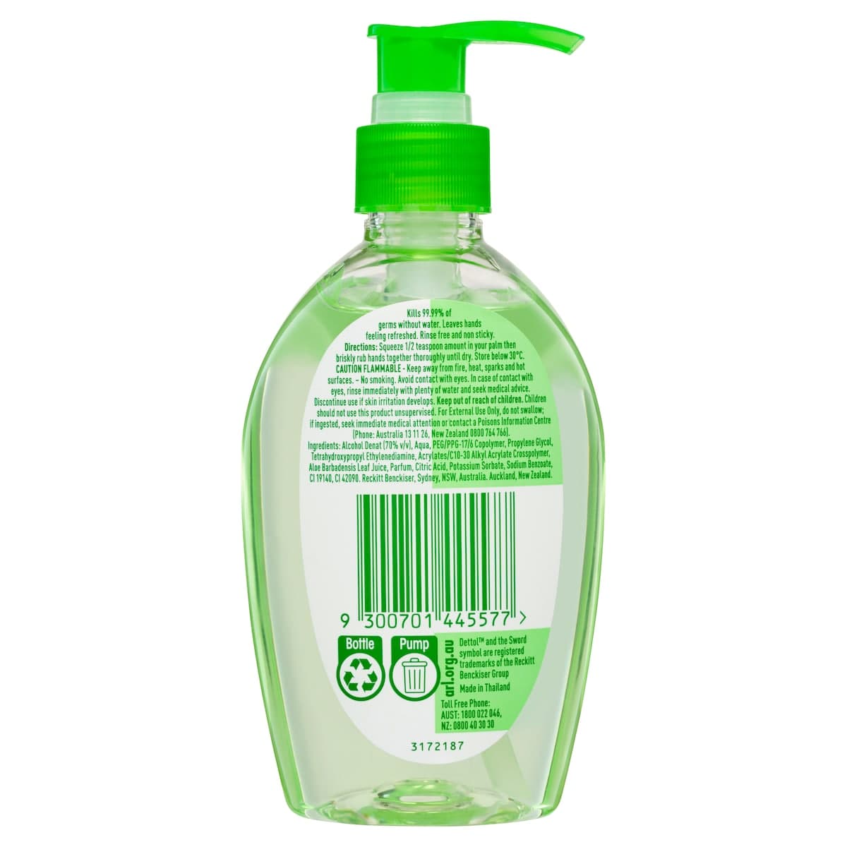 Thumbnail Dettol Instant Hand Sanitiser Refresh 200ml