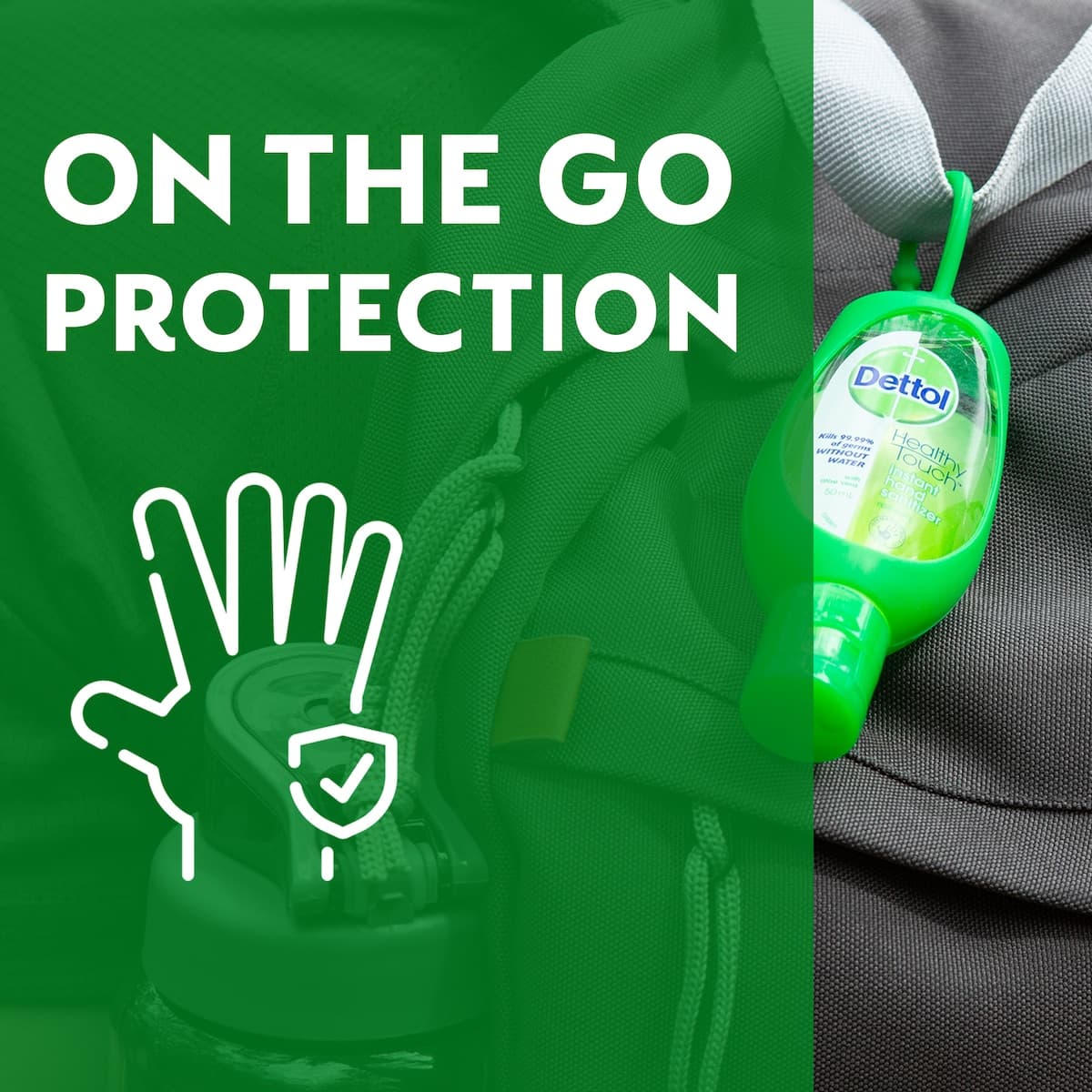 Thumbnail Dettol Instant Hand Sanitiser Refresh 200ml