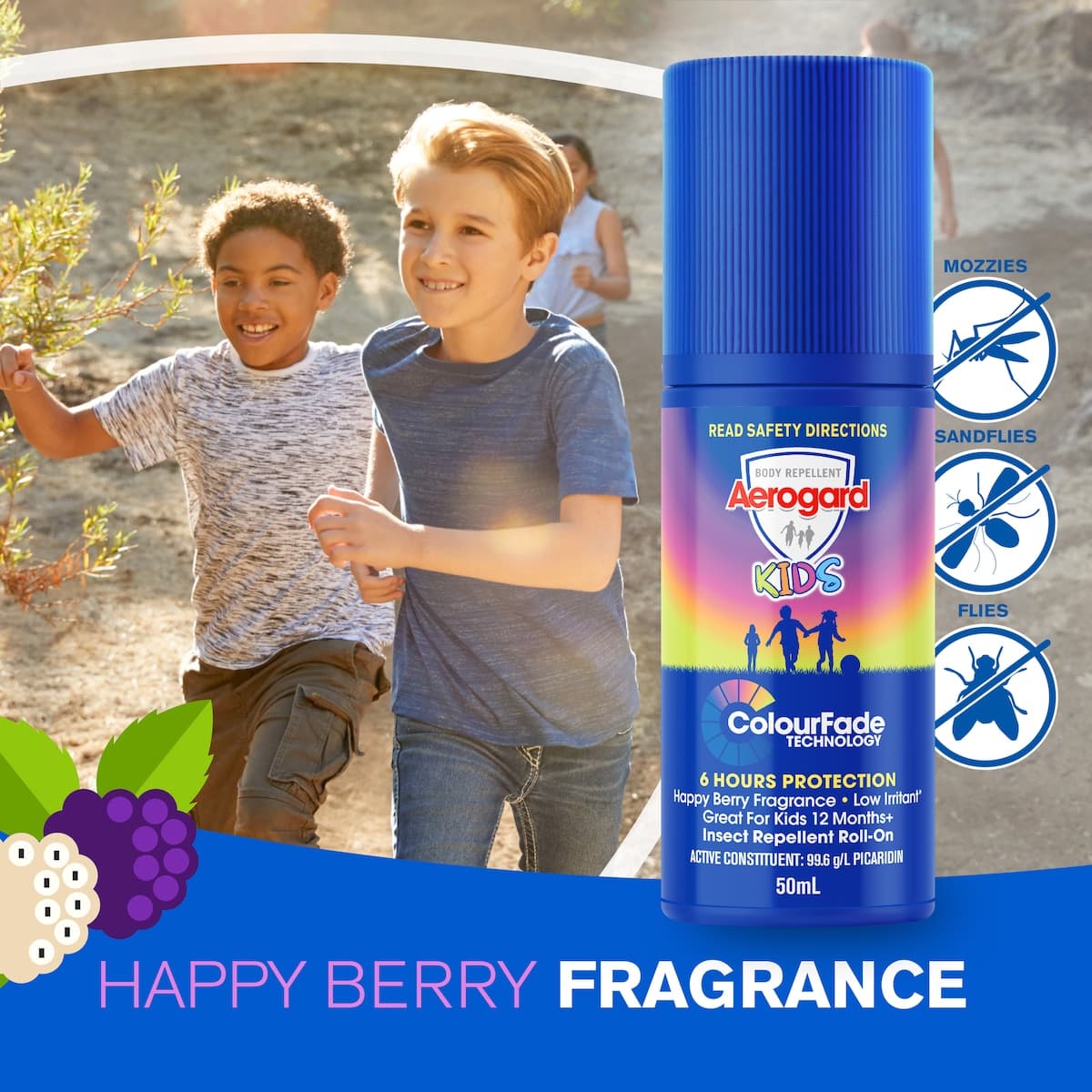 Thumbnail Aerogard Kids Insect Repellent Roll-on 50ml