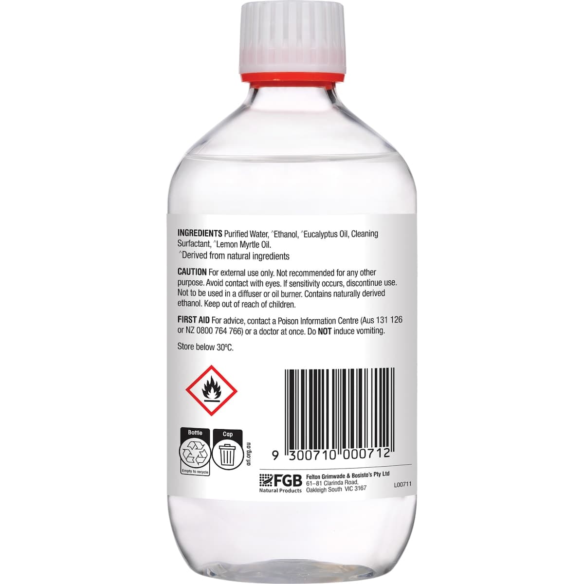 Thumbnail Bosisto's Antibacterial Solution 500ml