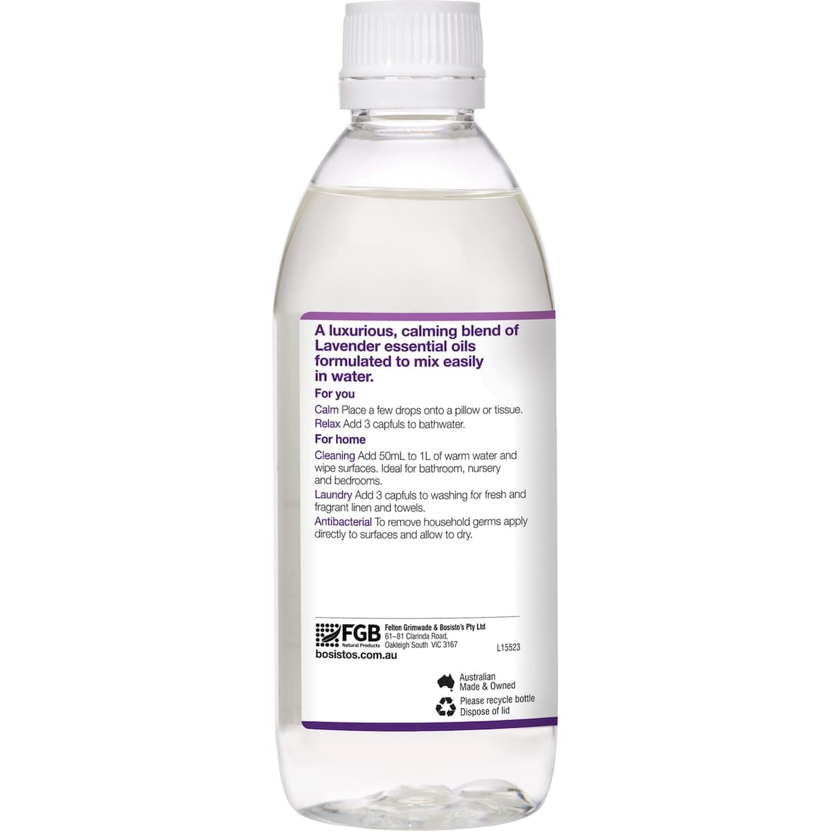 Thumbnail Bosisto's Lavender Solution 250ml