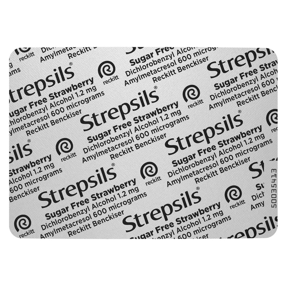 Thumbnail Strepsils Sore Throat Sugar Free Strawberry Lozenges 36 Pack