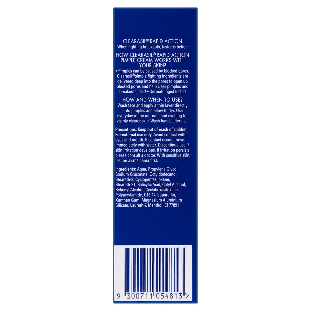 Thumbnail Clearasil Rapid Action Pimple Cream 15g